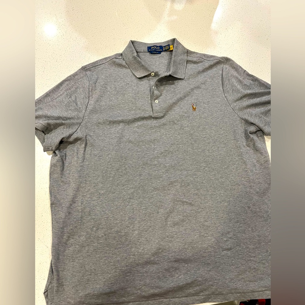 Grey Polo by Ralph Lauren